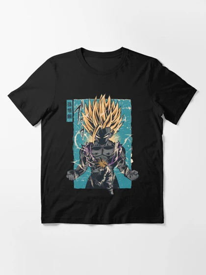 تیشرت دراگون بال | تیشرت Dragon Ball طرح Gohan Retro Essential کد 123639