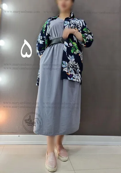مانتو کتی گل‌دار