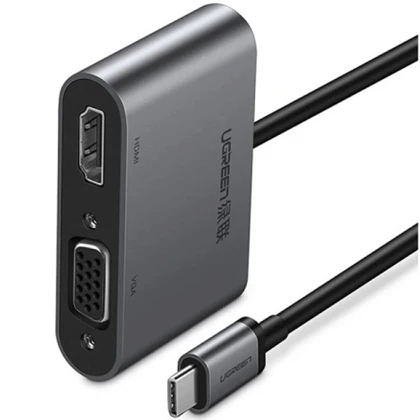 مبدل تایپ سی به اچ‌دی‌ام‌آی و وی‌جی‌ای یوگرین CM162 50505