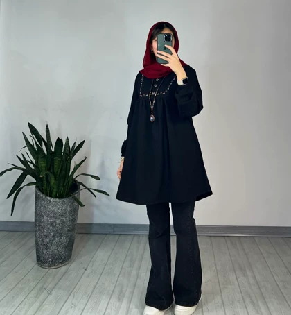 مانتو گلدوزی گیسو 4