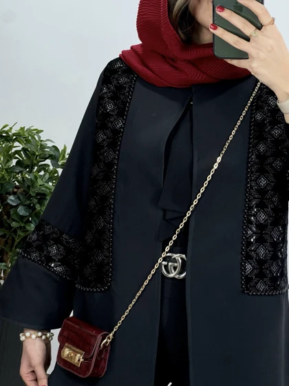 مانتو مجلسی مروارید
