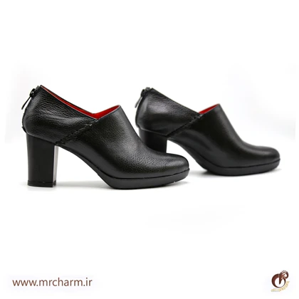 کفش پاشنه‌دارتمام چرم mrc2113-07