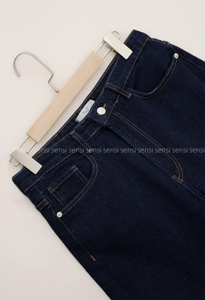 شلوار جین نیم بگ رگولارکد1005006
