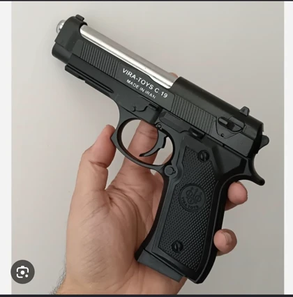 تفنگ بادی کلت اسباب بازی کد c19 قسطی