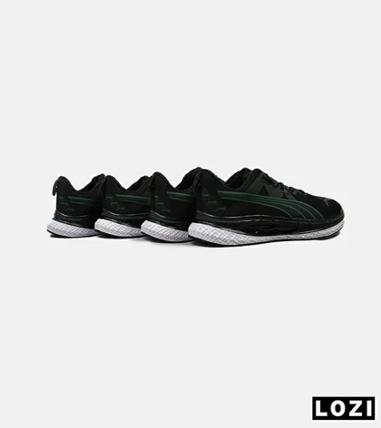 کفش کتانی ورزشی مردانه مشکی سبز PUMA مدل 5072