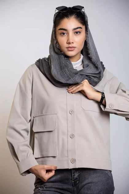 بارانی کتان آویسا