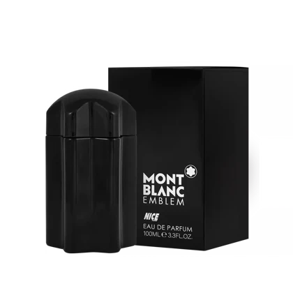 ادوپرفیوم مردانه نایس پاپت Nice مدل مونت بلنک امبلم Mont Blanc Emblem حجم 100 میلی لیتر طرح مارک