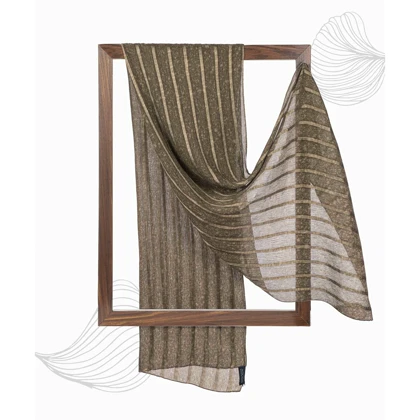 شال طرح راه راه زنانه - 39251738