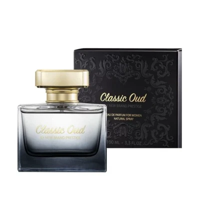 ادکلن زنانه نیو برند مدل Classic Oud حجم 100 میل