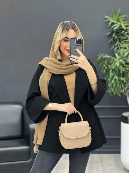مانتو ژیله دکمه دار