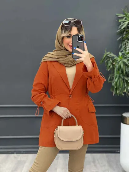 مانتو کمر گت ترلان