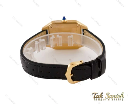 ساعت کارتیر سانتوس دومونت زنانه طلایی Cartier-3662-L