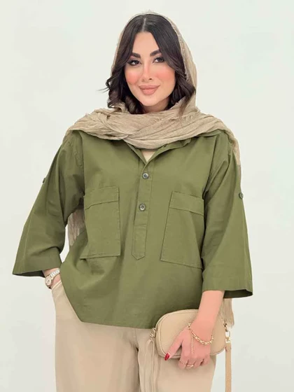 مانتو پشت دکمه سامیا