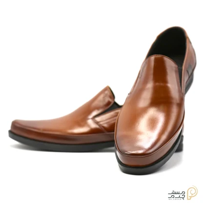 کفش چرم اداری مردانه mrc1127-08