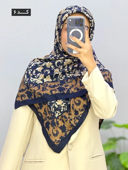 روسری نخی ماناژ کد 101923