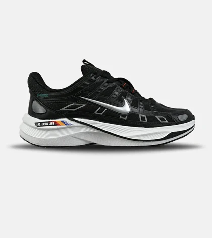 کفش کتانی مردانه و زنانه مشکی نایک NIKE P-6000 مدل 8867