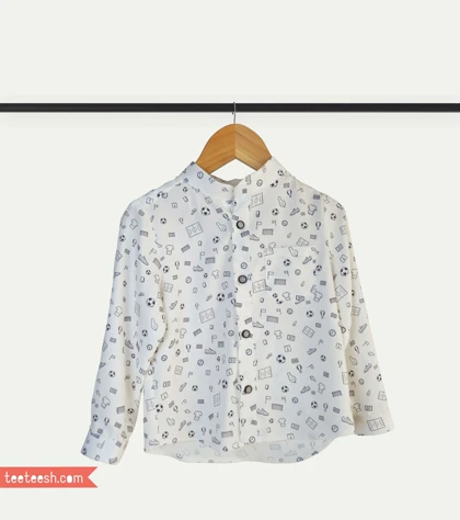 پیراهن پسرانه طرح فوتبال