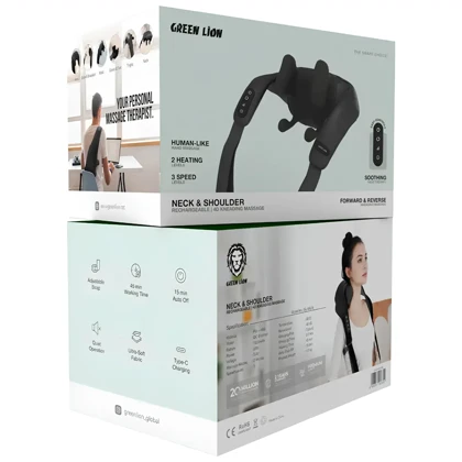 ماساژور گردن و شانه گرین لاین Green Lion مدل GL-MG25 4D