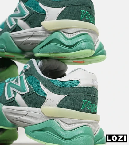 کفش کتانی مردانه سبز سفید NEW BALANCE 9060