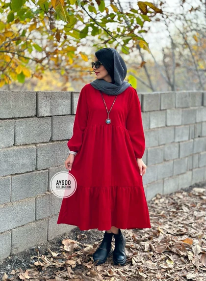 پیراهن مانتویی تانیا