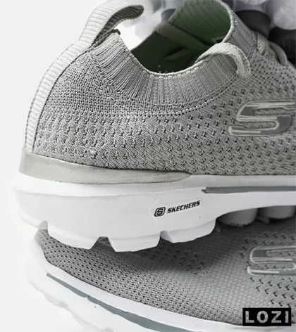 کفش کتانی بزرگ پا طوسی اسکیچرز SKECHERS مدل 2165