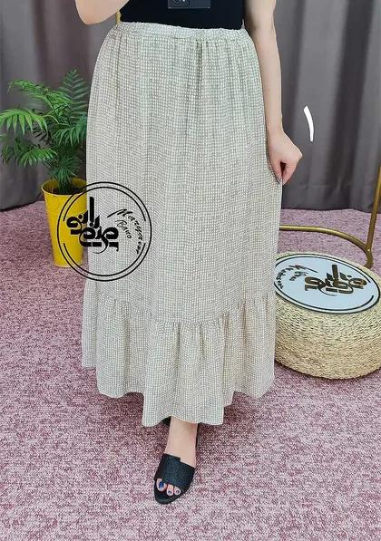 دامن حریر طرحدار