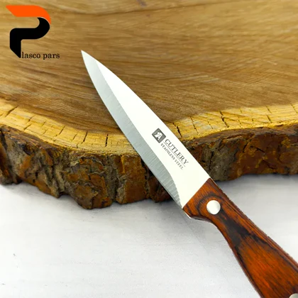 چاقو دسته چوبی کاتلری 11
