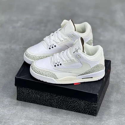 کفش نایک جردن3 تراویس اسکات اسپایزایک Nike Air Jordan 3 Travis Scott Spizike