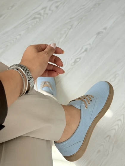 ونس زنانه بیسیک آبی زنیر