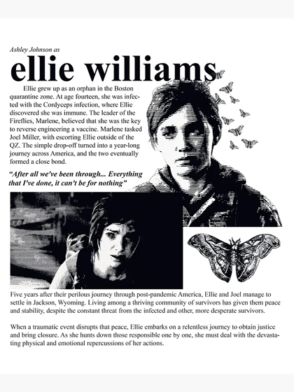 توت بگ طرح Ellie Williams کد 271903