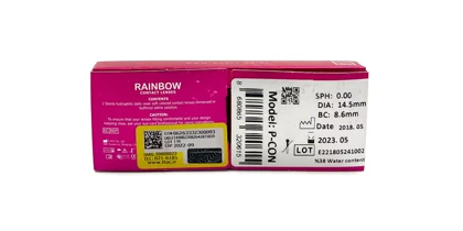 لنز رنگی فصلی رینبو Rainbow
