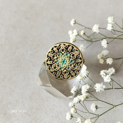 انگشتر طلاروس اسلیمی