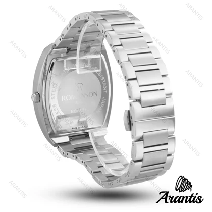 ساعت رومانسون مردانه مکس مردانه فول سیلور m-10062