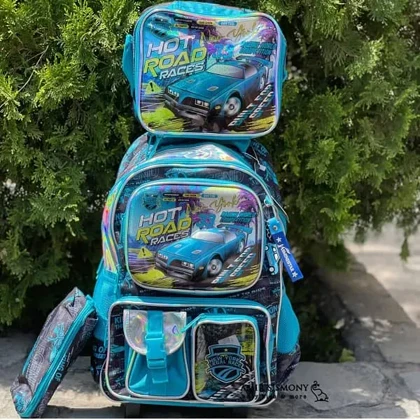 کوله پشتی چرخدار چند تکه فانتزی
