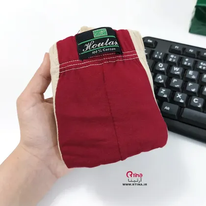 شورت نخی مردانه نیم پا لایکرا کد 822