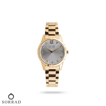 ساعت مچی عقربه‌ای زنانه کرست | مدل Crest 6277-1