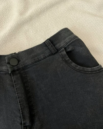 شلوار سوپر کش دمپا ذغالی کد 5105