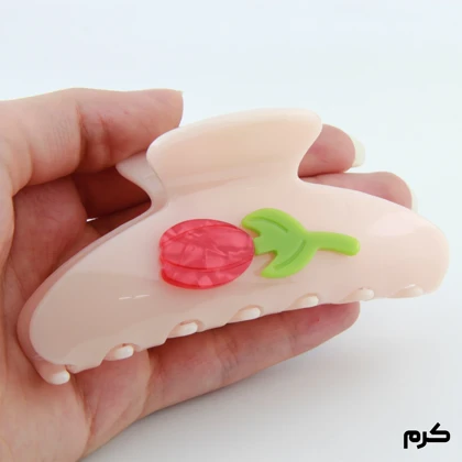 کلیپس دخترانه مدل گل لاله صخره ای