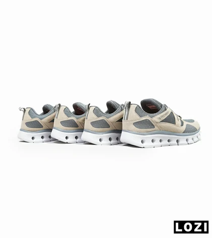کفش کتانی طبی زنانه و مردانه طوسی کرم SKECHERS element 2.0