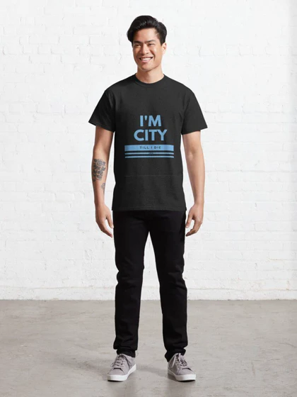 تیشرت ورزشی منچسترسیتی | تیشرت Manchester City طرح I am CITY Till I die کد 148656