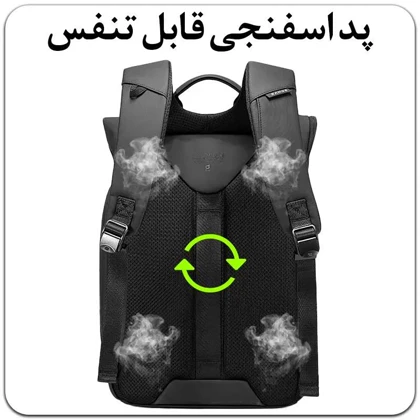 کوله پشتی مسافرتی لپ تاپ 15.6 اینچ اورجینال بنج BANGE 2888