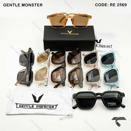 عینک آفتابی جنتل مانستر RE2569-4 پلاریزه آبی GentleMonster-9878-U