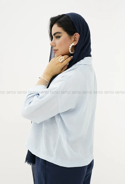 شومیز شیشه ای nrچروک کد 1006084