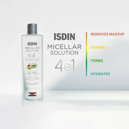 میسلار واتر ایزدین ISDIN Micellar Solution 4 in 1
