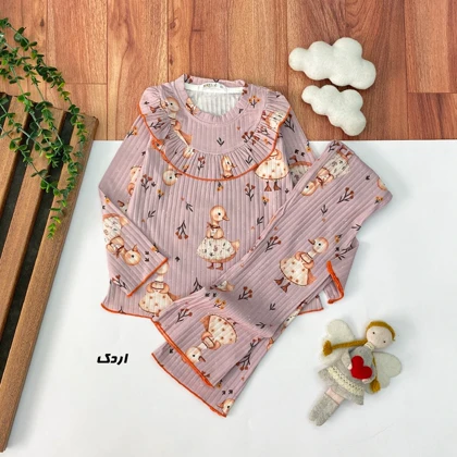 بلوز شلوار ریلی دخترانه