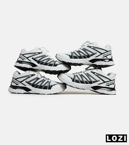 کفش کتانی بزرگ پا سفید مشکی Salomon X ULTRA