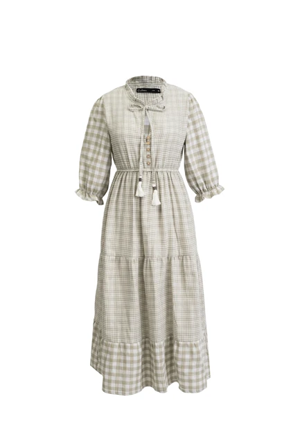 پیراهن لینن - 9116