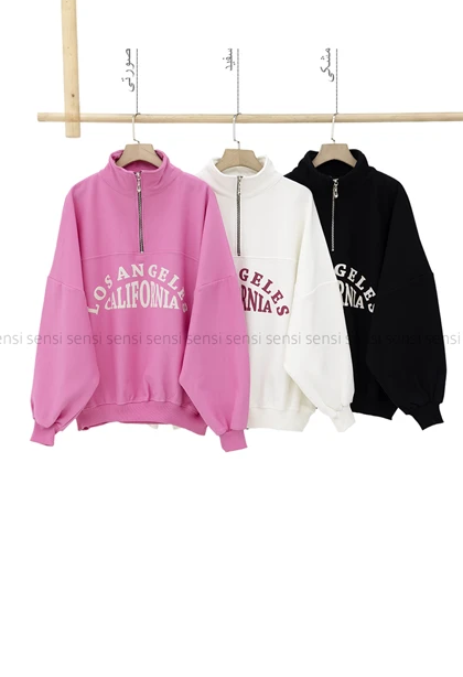 دورس زنانه نیم زیپ losangelesکد1006980