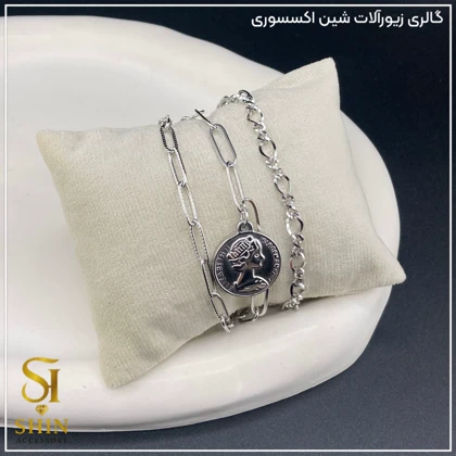 دستبند زنانه دولاین کد dzd03