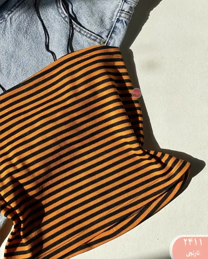 کراپ راه راه ماکارون 2411